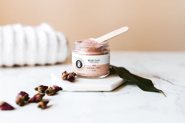 Bella Botanicals Rose Clay Face Mask