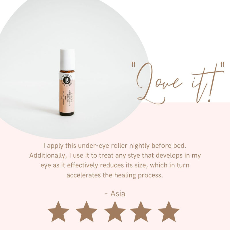 Anti - Aging Eye Roller | Organic, Hydrating, & Soothing - Bella Botanicals