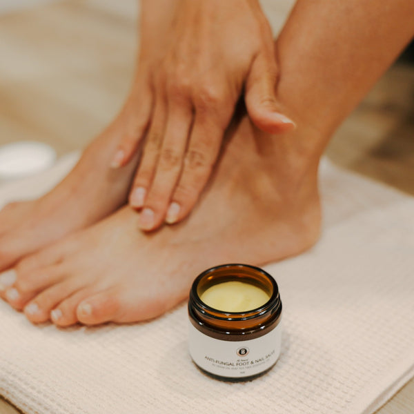 Anti - Fungal Foot & Nail Salve - All Natural - Bella Botanicals