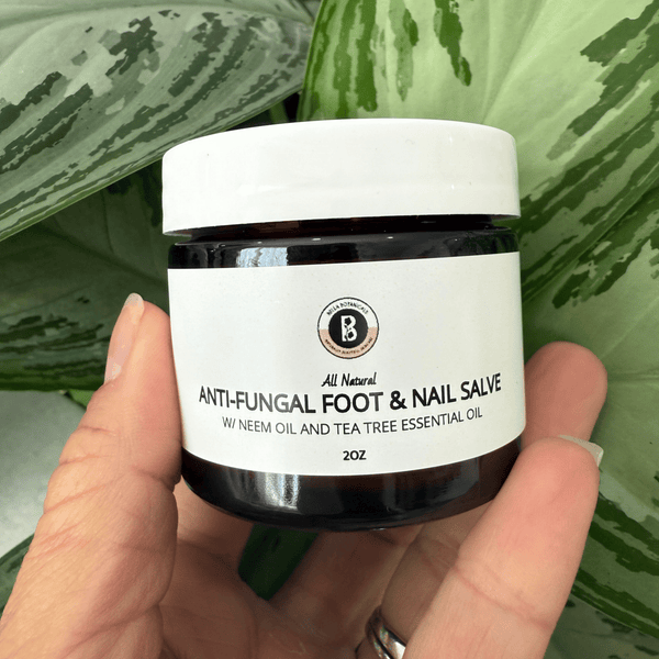 Anti - Fungal Foot & Nail Salve - All Natural - Bella Botanicals