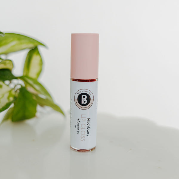 Blackberry Lip Gloss - Tinted - Natural - Bella Botanicals