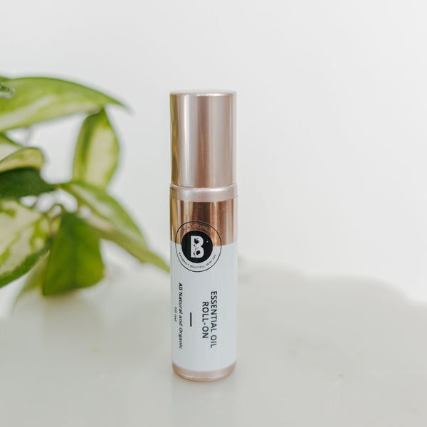 Lavender & Vanilla Essential Oil Perfume Roll - On - Bella Botanicals