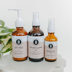 Natural Beauty Trio | Complete Botanical Skincare Routine - Bella Botanicals