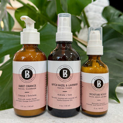 Natural Beauty Trio | Complete Botanical Skincare Routine - Bella Botanicals