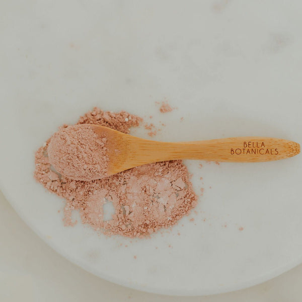 Rose Clay Face Mask | Gentle Exfoliation & Nourishment for All Skin Types - Bella Botanicals
