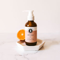 Sweet Orange Facial Cleanser | Natural, Gentle, and Effective Skincare Solution - Bella Botanicals